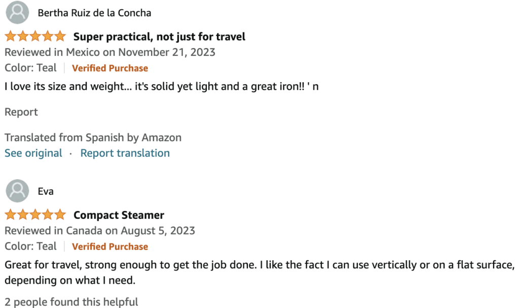 Sunbeam Travel Steam Iron Reviews